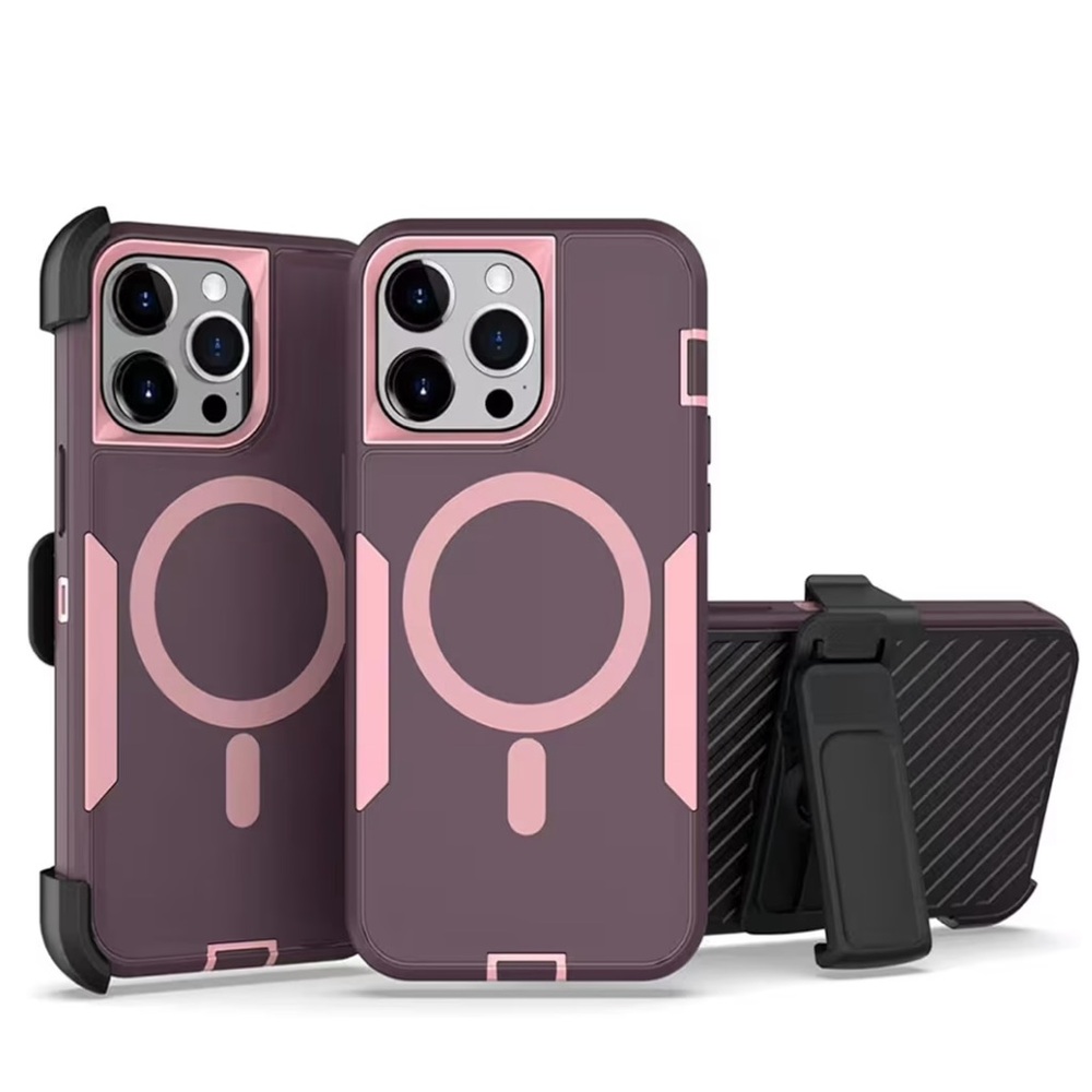 I Phone 16 Promax Cases Magnetic Double Protection Though Durable - Picture 1 of 13